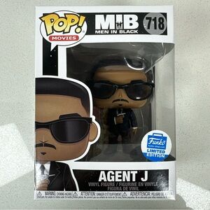 Funko Pop! Agent J #718 Men in Black Limited Edition Vinyl Figure